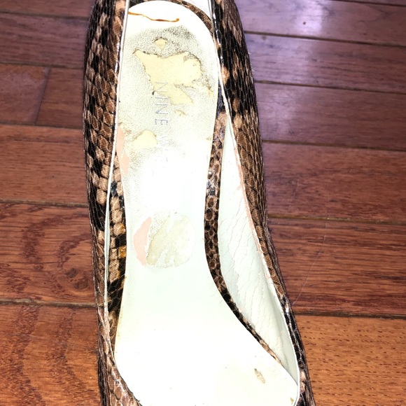 Python Nine West heels - Picture 2 of 6